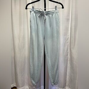 Tna Airy AF Fleece Boyfriend Sweatpant in blue | size small